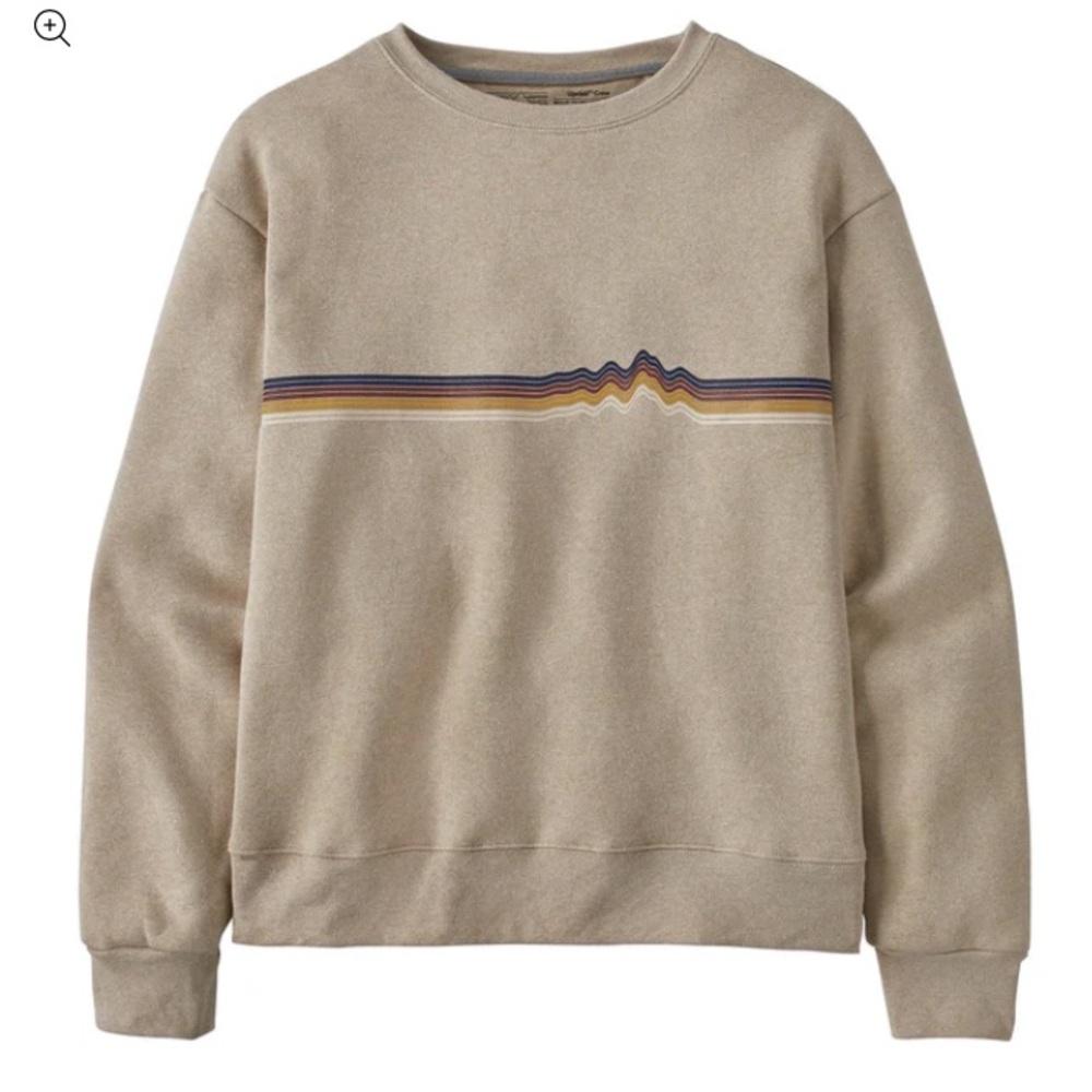 Patagonia Women's Ridge Rise Stripe Uprisal Crew Sweatshirt